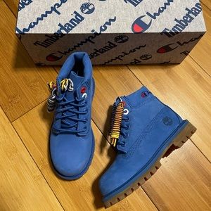 Timberland X Champion Boots